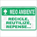 Recicle, reutilize, repense...
